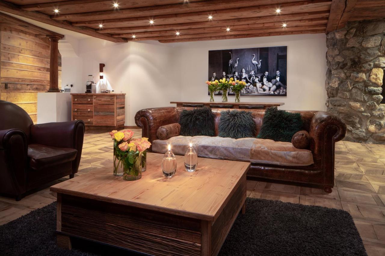 Hostellerie Du Pas De L'Ours "Relais Et Chateaux" Кранс Монтана Екстериор снимка