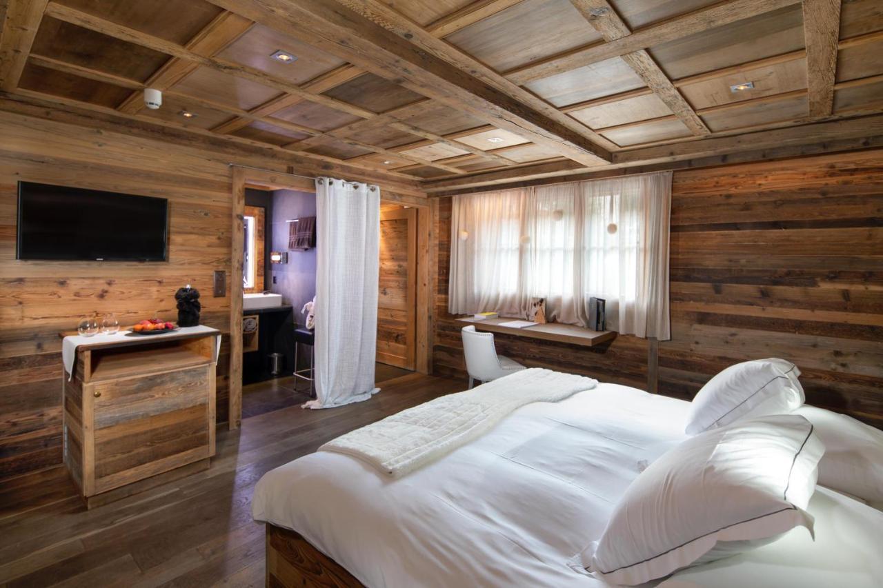 Hostellerie Du Pas De L'Ours "Relais Et Chateaux" Кранс Монтана Екстериор снимка