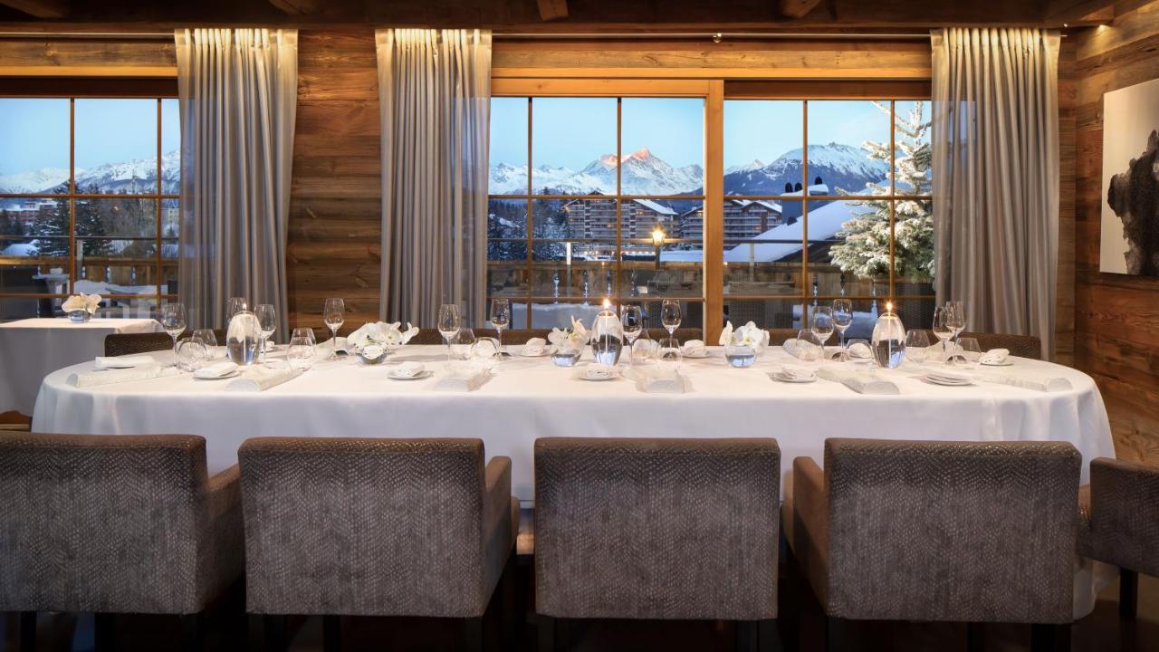 Hostellerie Du Pas De L'Ours "Relais Et Chateaux" Кранс Монтана Екстериор снимка