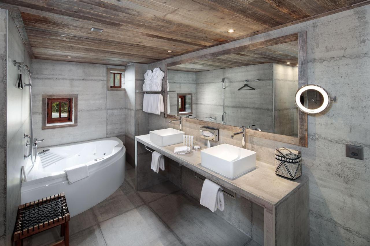 Hostellerie Du Pas De L'Ours "Relais Et Chateaux" Кранс Монтана Екстериор снимка