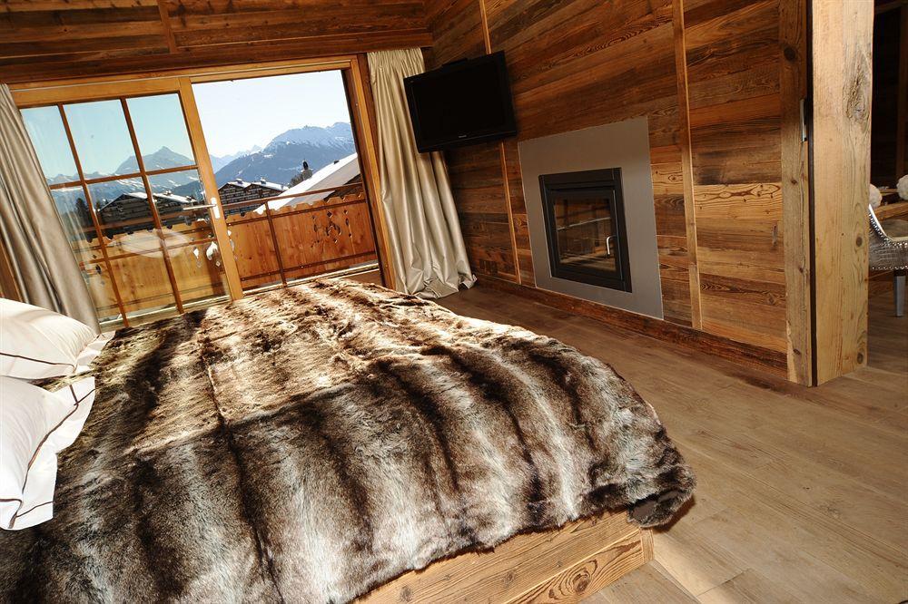 Hostellerie Du Pas De L'Ours "Relais Et Chateaux" Кранс Монтана Екстериор снимка