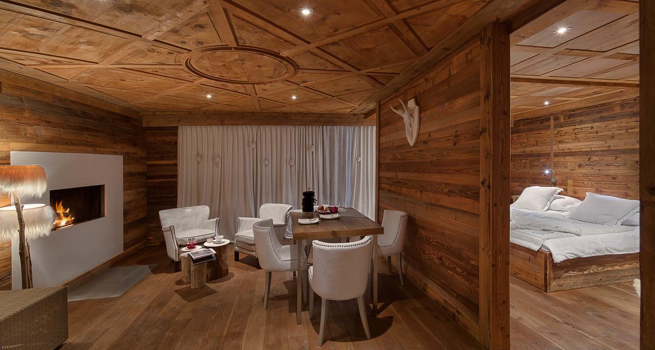 Hostellerie Du Pas De L'Ours "Relais Et Chateaux" Кранс Монтана Екстериор снимка