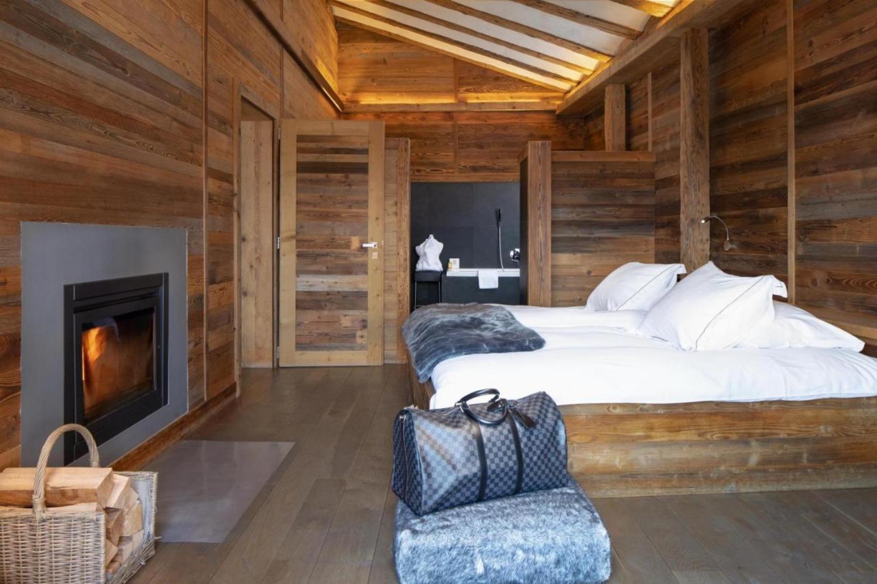 Hostellerie Du Pas De L'Ours "Relais Et Chateaux" Кранс Монтана Екстериор снимка