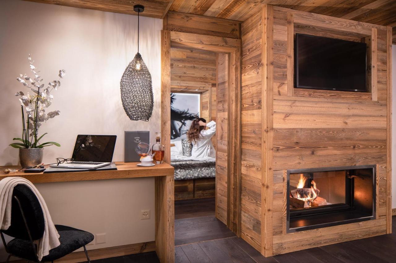 Hostellerie Du Pas De L'Ours "Relais Et Chateaux" Кранс Монтана Екстериор снимка
